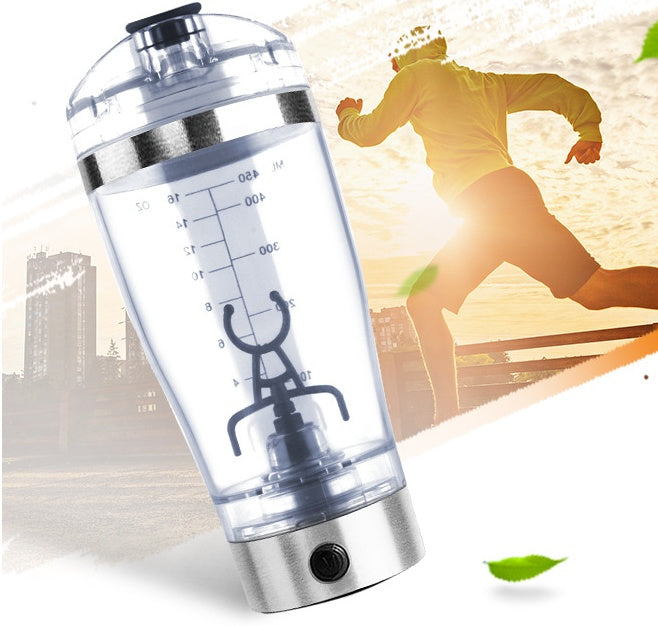 Electric Protein Shaker: USB Charging Blender Bottle