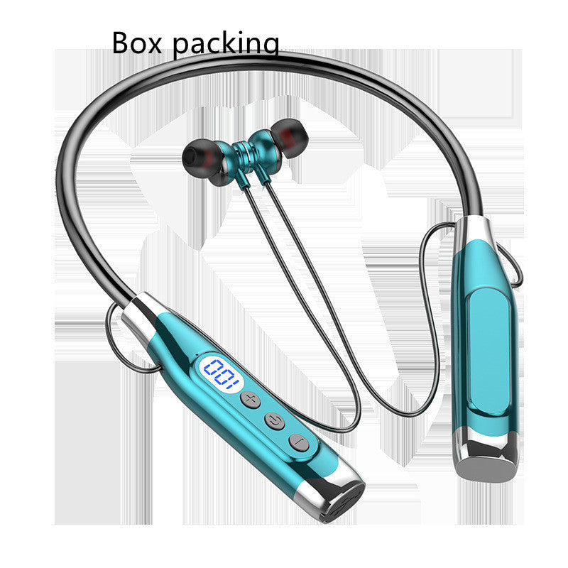 Bluetooth Headset Large Battery Power Display Plug-in Type