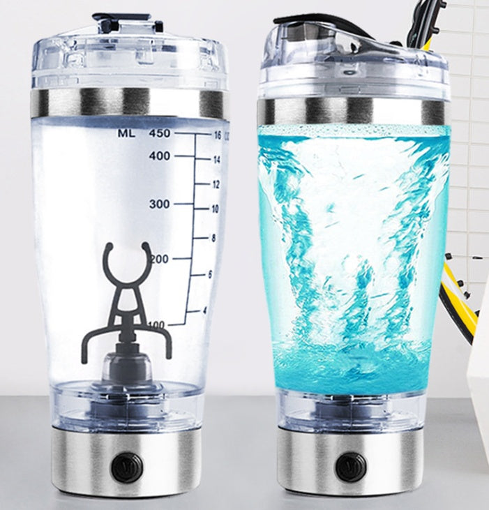 Electric Protein Shaker: USB Charging Blender Bottle