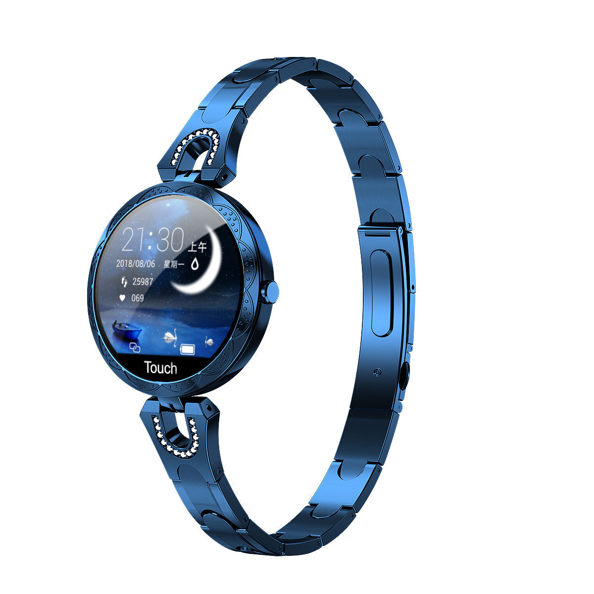 Women's Smart Watch: Waterproof Heart Rate Monitor