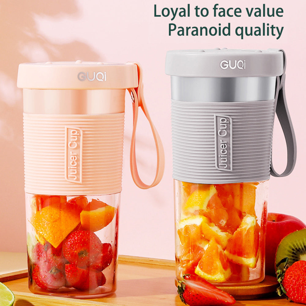 Mini Portable Blender: USB Rechargeable Fruit Juicer and Smoothie Maker