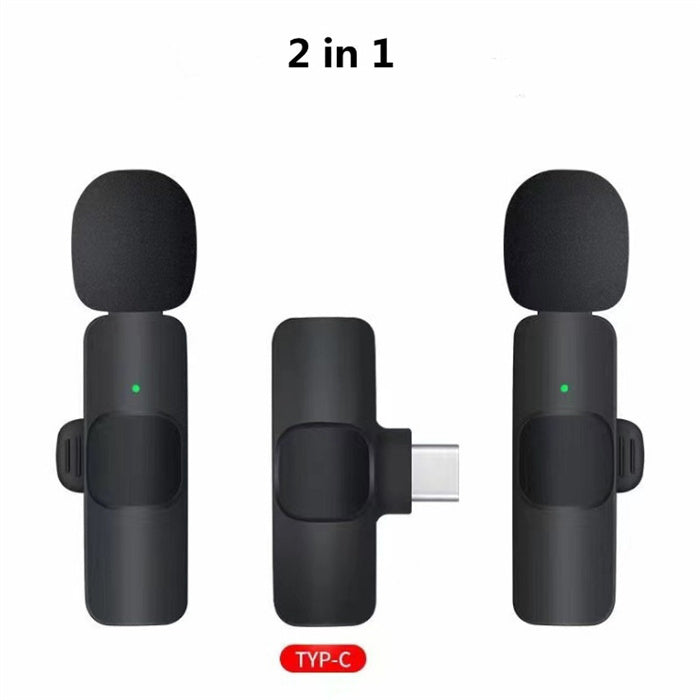 Lavalier Microphone: Wireless Mini Mic for iPhone and Android