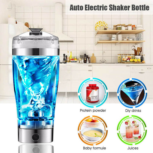 Electric Protein Shaker: USB Charging Blender Bottle