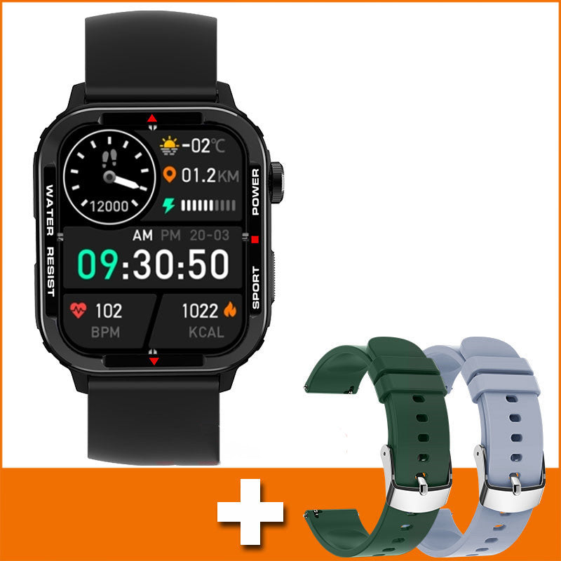 Sports Smartwatch: Blood Pressure and Oxygen Monitoring