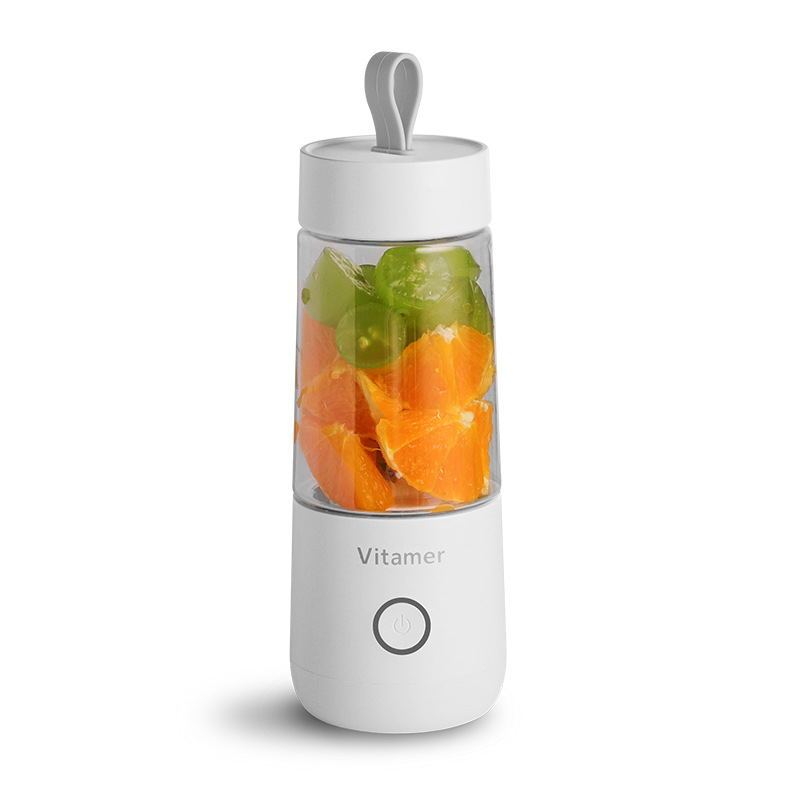 350ml Portable Blender: Electric USB Rechargeable Juicer Cup