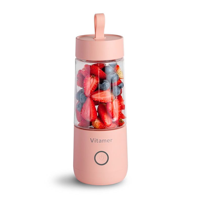 350ml Portable Blender: Electric USB Rechargeable Juicer Cup