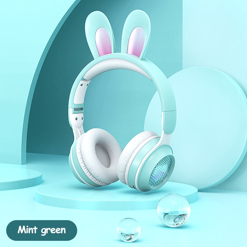 Rabbit Ear Wireless Headphones: Luminous Extendable Fun