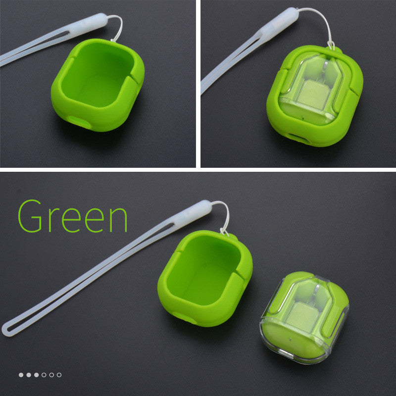 Mini Transparent Bluetooth Headset: ENC Noise Reduction for Sports