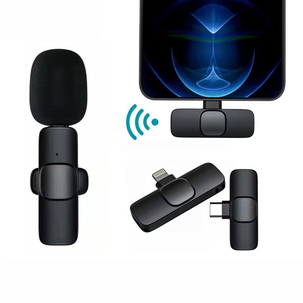 Lavalier Microphone: Wireless Mini Mic for iPhone and Android