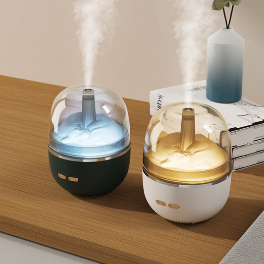 Air Humidifier with Essential Oil Diffuser and Colorful Lights