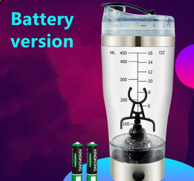 Electric Protein Shaker: USB Charging Blender Bottle