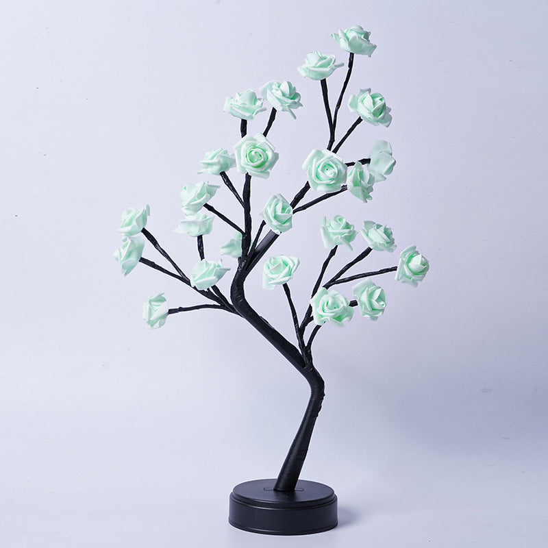 Rose Tree Lamp: Fairy Desk Night Light