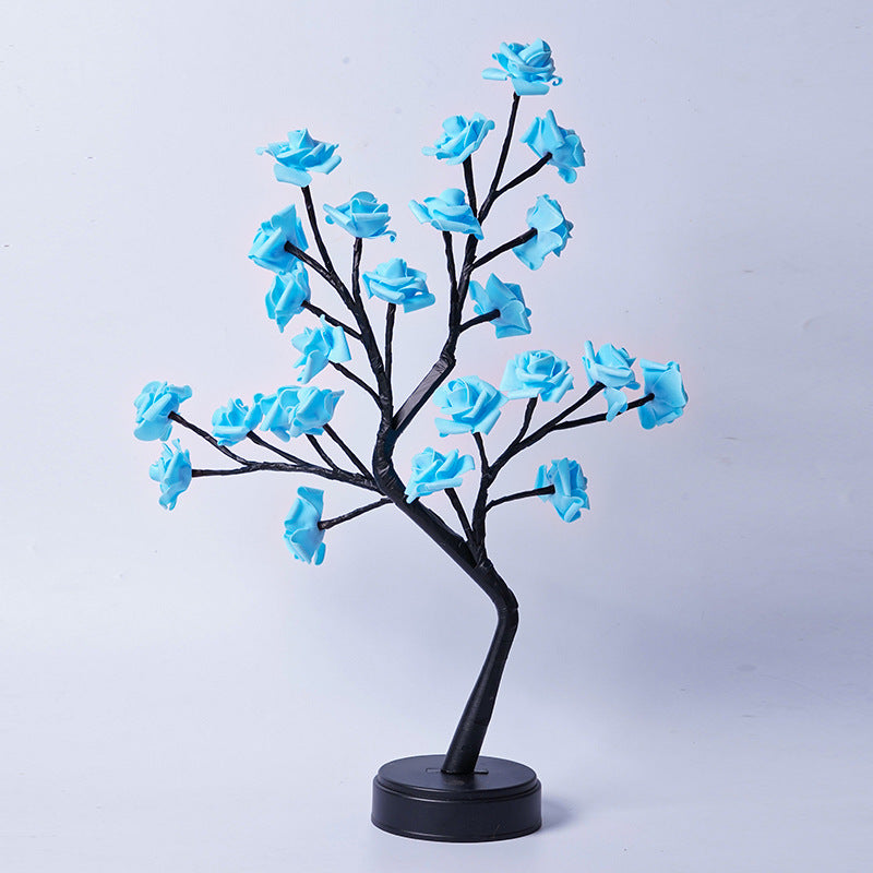 Rose Tree Lamp: Fairy Desk Night Light