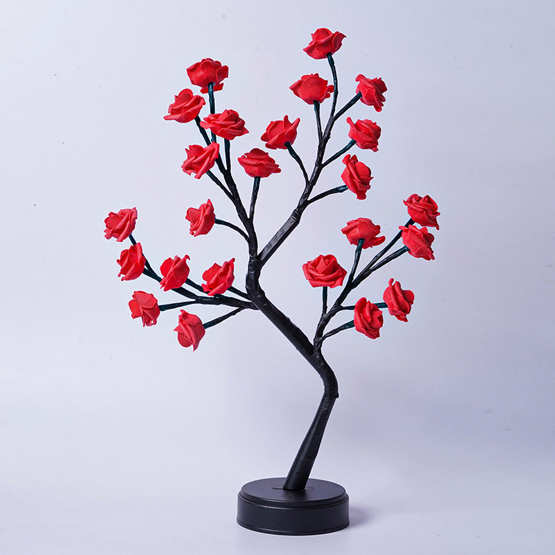 Rose Tree Lamp: Fairy Desk Night Light