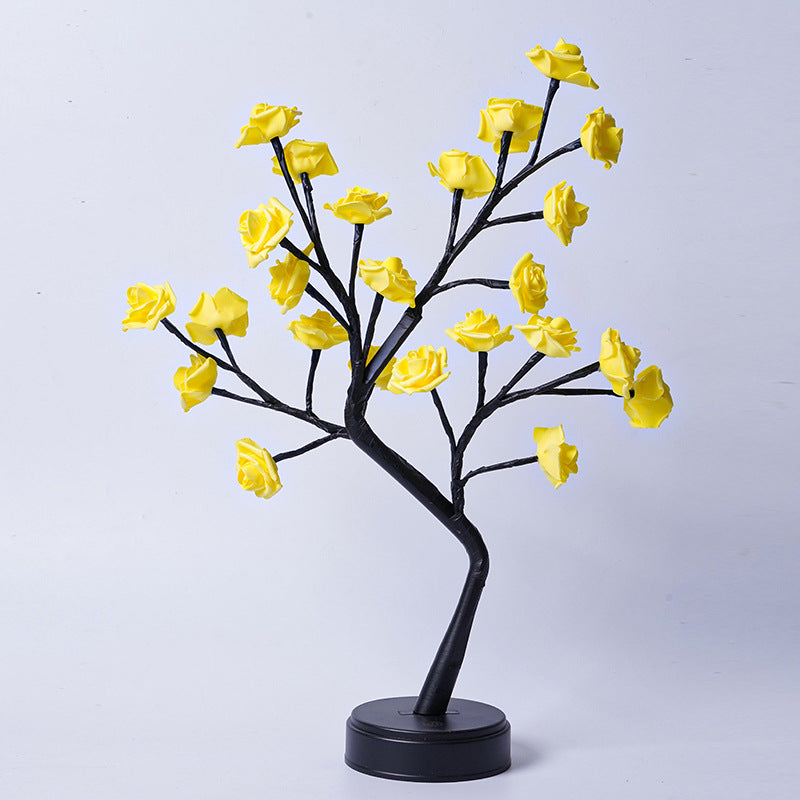 Rose Tree Lamp: Fairy Desk Night Light