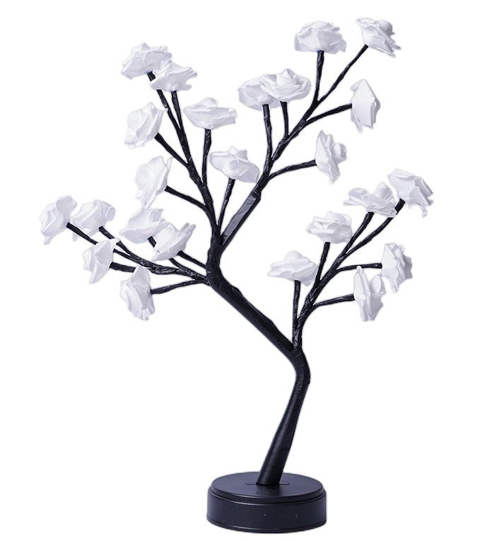 Rose Tree Lamp: Fairy Desk Night Light