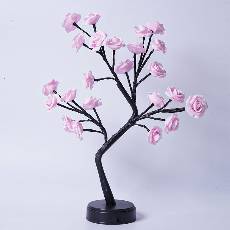 Rose Tree Lamp: Fairy Desk Night Light