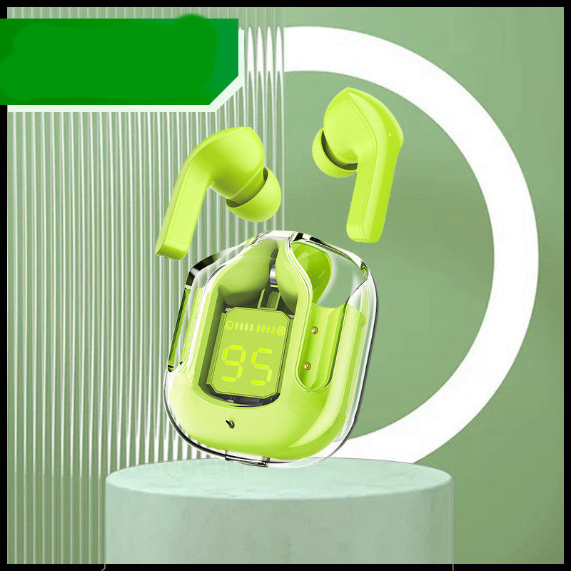 Mini Transparent Bluetooth Headset: ENC Noise Reduction for Sports