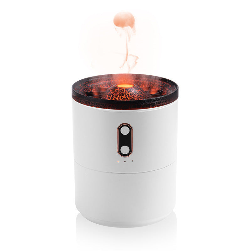 Volcanic Flame Aroma Diffuser: USB Portable Air Humidifier