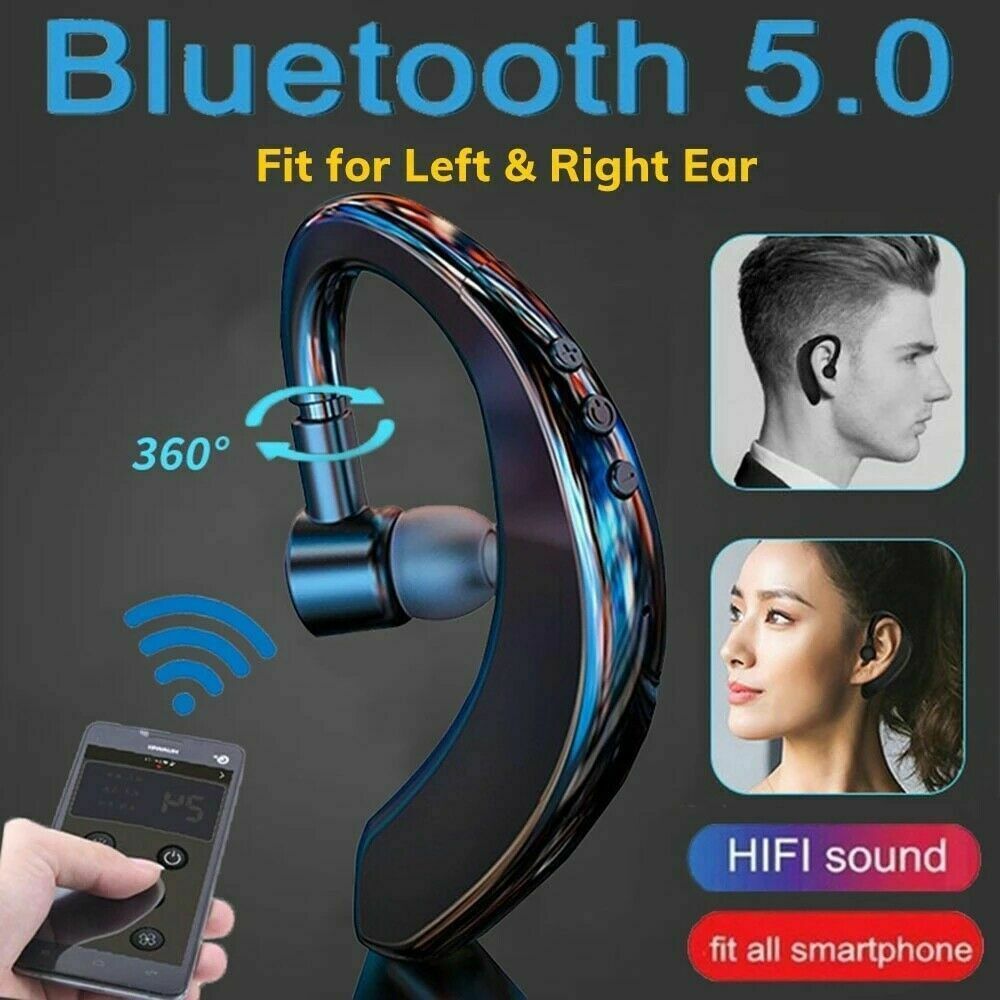 Bluetooth 5.0 Trucker Earbuds: Noise-Cancelling Wireless Headset