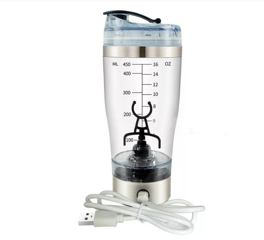 Electric Protein Shaker: USB Charging Blender Bottle