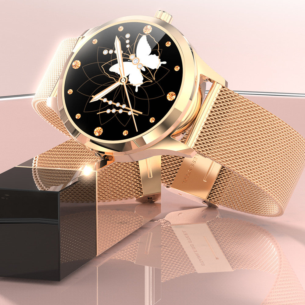 Women's Fashion Stainless Steel Smartwatch