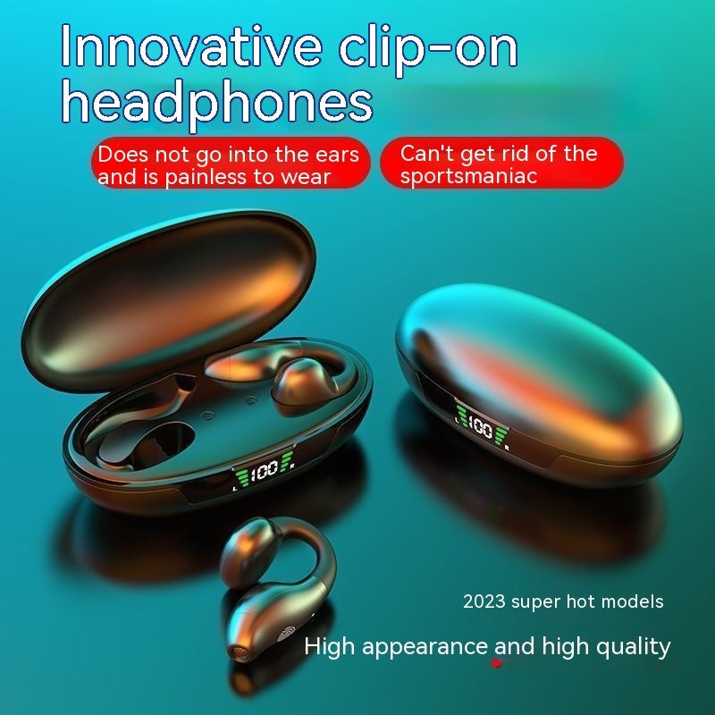 Clip-on New High Sound Quality Comfortable Wear Bluetooth Ultra-long Life Battery