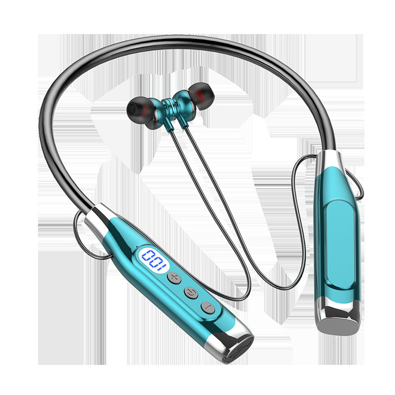 Bluetooth Headset Large Battery Power Display Plug-in Type