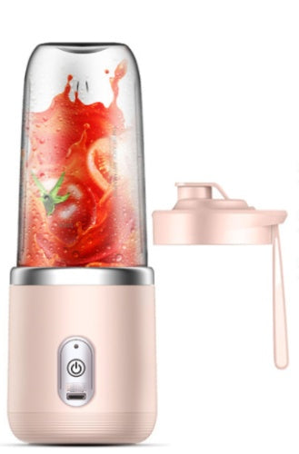 6-Blade Portable Blender: Mini Juicer Cup for Smoothies and Ice Crushing